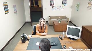 A very secret affair in the office of a beautiful woman