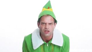 An elf came to our house and we let him in