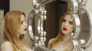 Self-reflection, Episode 1 - Redheads and a threesome in an intense scene