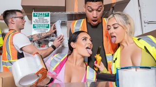 The threesome sex of three girls is just a fantasy for many men