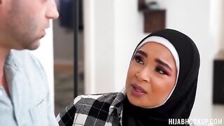 A girl is having fun with her new boyfriend