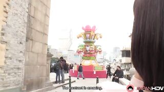 After the breakup, Iku Sakuragi went to Macao and met a new lover