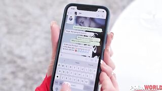 The neighborhood guy and his friend healed Alexa Flexy's broken heart through MFM DP action