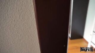 A spy was caught by a roommate in a compromising situation at home