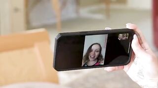 A girl has sex with her girlfriend and finishes inside her