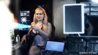 Bunch of wet pussies in hardcore space sex