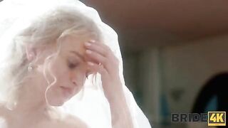 The code for cancelling wedding was entered incorrectly by the blonde