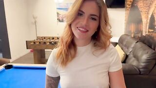 A guy played pool with a girl and fucked her after losing the game