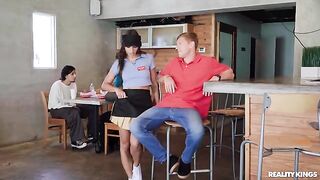 She allowed you to release cum in her mouth, well done!