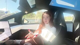 In cybertruck, I'm gonna give you a sloppy treat