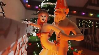 Best Christmas Fortnite compilation 2024 with hot 3D scenes