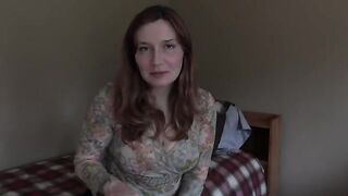 Stepmom gives a blowjob to her step son on his birthday
