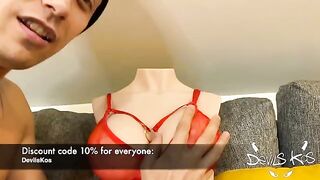 Sex casting with a stunning sex doll named Aurora from Tantaly