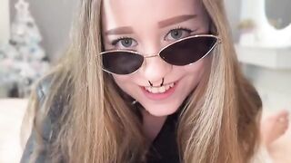 The guy brought the girl to a new submission, as promised