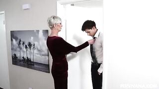 It seems the mother-in-law wants to join in on the fun too