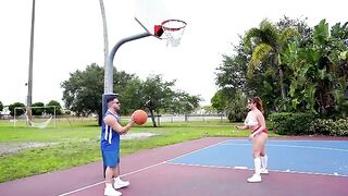 A good sex is also a sport. A girl in short pants is proved