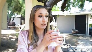 Mature woman wanted to experience anal orgasm with her son