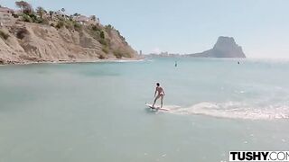A vacation spot where you can enjoy anal sex with a beautiful view