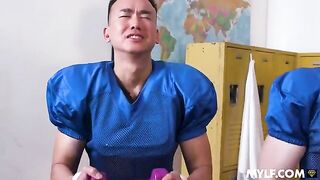 A nymphomaniac could not refuse to have a sex in the changing room