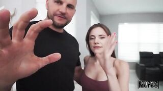 A young girl does not know pity when she fucks a guy