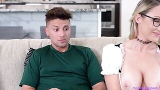 This is what life with whores looks like - a wild group encounter on the couch