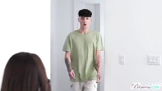 The girl deserves to have an orgasm, and she gets it