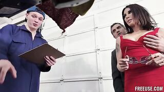I got my car repaired for free and had sex