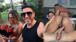 I picked up a super sexy Brazilian milf in the park and fucked her hard