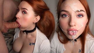 The guy quickly fucked a girl with skillful mouth and big lips