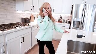 The bimbo's having a good day according to the title
