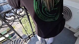 Her mouth is too small for his cock, she says