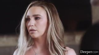 One licks, the other cum on the other in a steamy scene