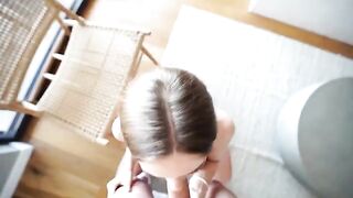You can look at it forever! - Beautiful amateur couple, rough sex in HD