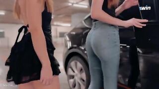 Can the hood hold two cute 18-year-olds who love to fuck?