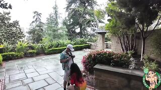 Sexual tourists check out historic sites and fuck local girls