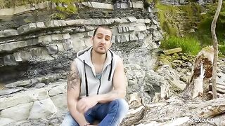 A man found a girl and fucked her in nature. What a kinky twist!