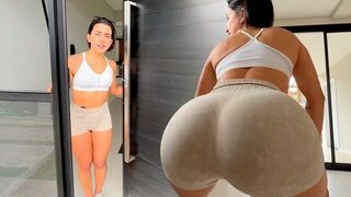That ass is made for hard fucking! - Bailando con el repartidor