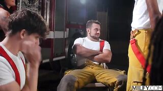 These guys can put out any fire, because they have a special technique