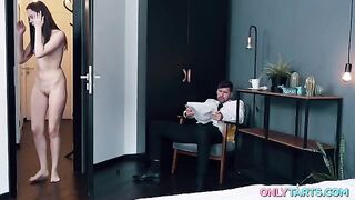 He has it, and the girls are fighting for it!