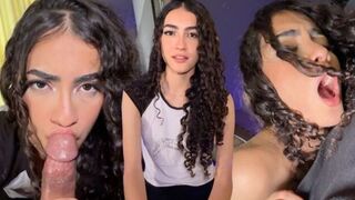 The cute Latina is passionate and loves to fuck hard