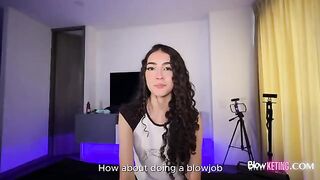 The cute Latina is passionate and loves to fuck hard