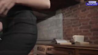 An experienced woman in business can still ride a big dick