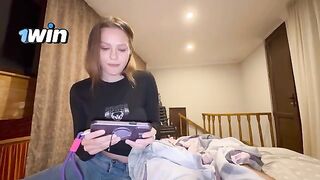 Pleasant stepsister, first-time anal experience in HD