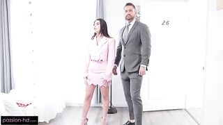 The cutie is fucking with passion, riding my dick with fervor