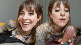 The girl has a thing for unusual items in intimate moments
