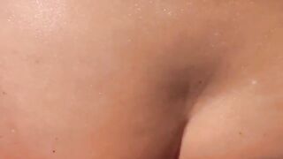 Free ass on the beach: Alexandra Wett's riskiest public escapade ever