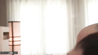 One second before the orgasm, and then they stoned