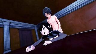 Mavis Dracula getting fucked in 4K Hotel Transylvania scene