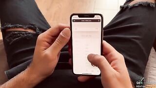 Found Adeline Murphy on sex-dater and got her for a footjob and handjob