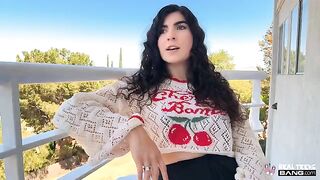 Watching her roll on the floor at orgasm is delightful